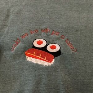 Harry Styles Embroidered Sweater Comfort Colors